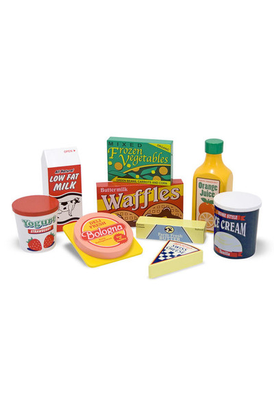 Wooden Play Food - Fridge Food Set