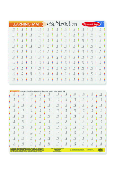 Colour-a-Mat - Subtraction