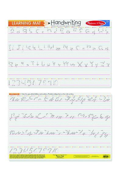 Colour-a-Mat - Handwriting