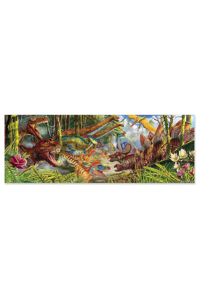 Floor Puzzle - 200 Pieces: Dinosaur World