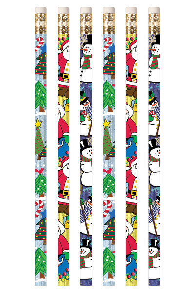 Holiday Charm Pencils - Pack of 10