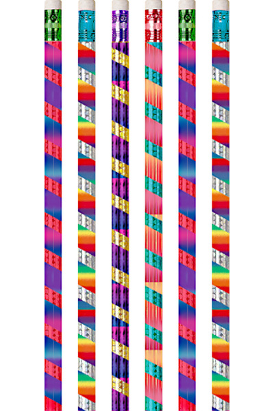 Festive Colours Pencils - Pack of 10