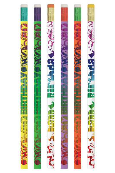 Happy Birthday Pencils - Box of 100