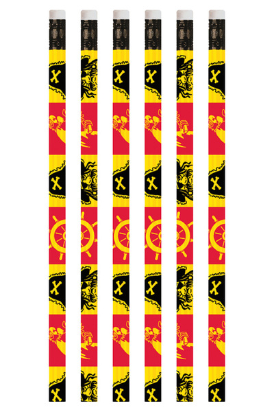 Pirates and Parrots Pencils - Box of 100