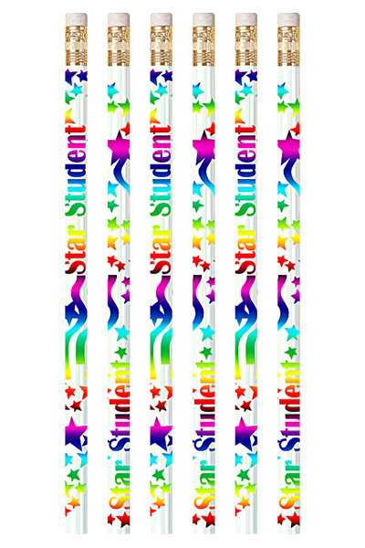 Star Student Pencils - Pack of 10