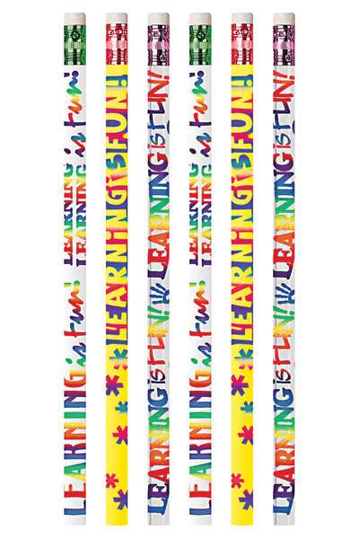 Learning is Fun Pencils - Pack of 10