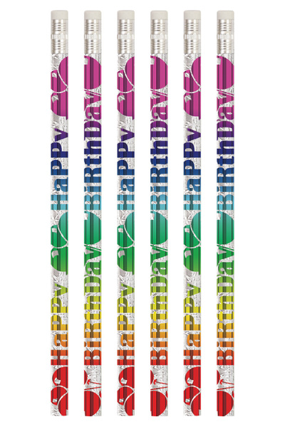Birthday Blitz - Pencils (Box of 100)