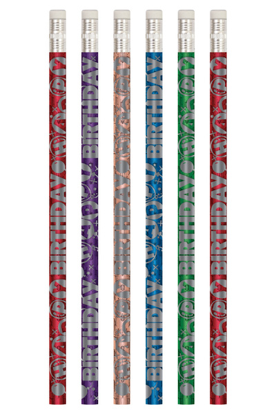 Birthday Brilliants - Pencils (Pack of 10)