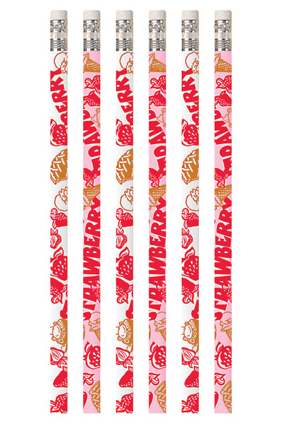 Strawberry Scented Pencils - Box of 100