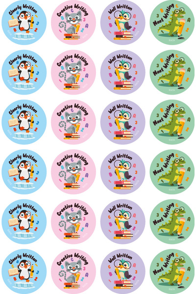 Writing - Merit Stickers (Pack of 96)