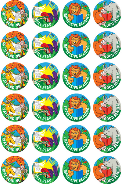 I'm A Good Reader Merit Stickers (Previous Design)