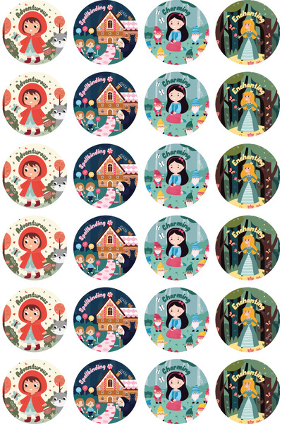 Fairytales - Merit Stickers (Pack of 96)