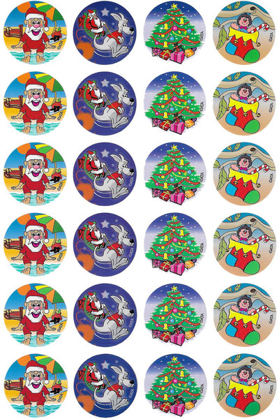 Christmas Merit Stickers (Previous Design)