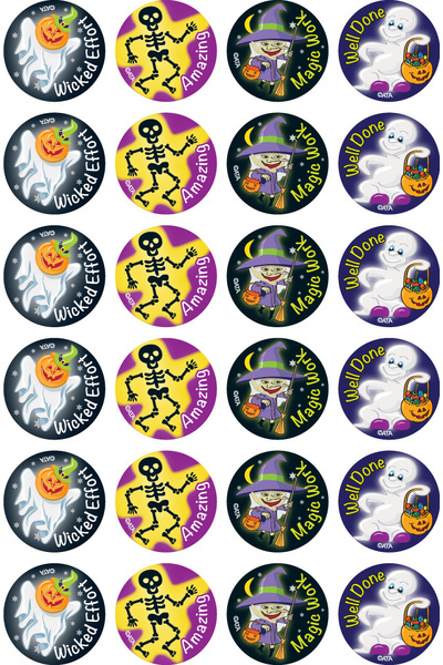 Ghosts Merit Stickers (Previous Design)