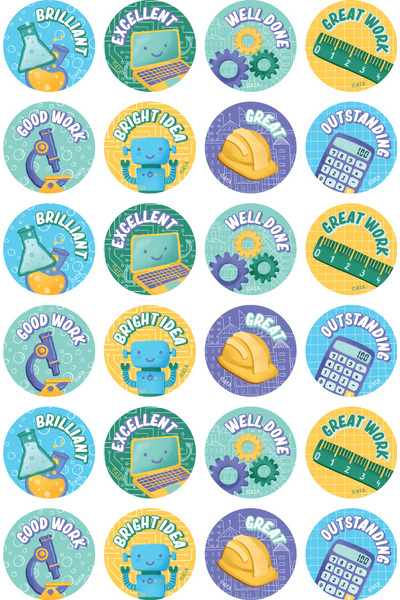 STEM - Merit Stickers (Pack of 96)