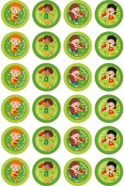 AFL Football - Extracurricular Stickers (Pack of 96)