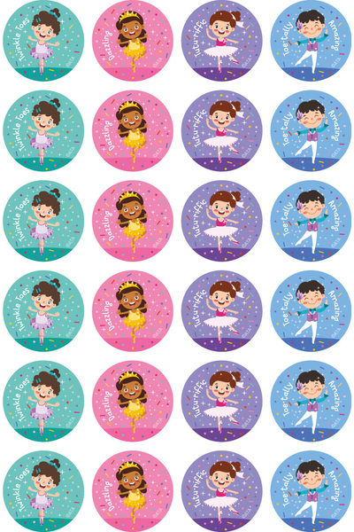 Ballet - Extracurricular Stickers (Pack of 96)