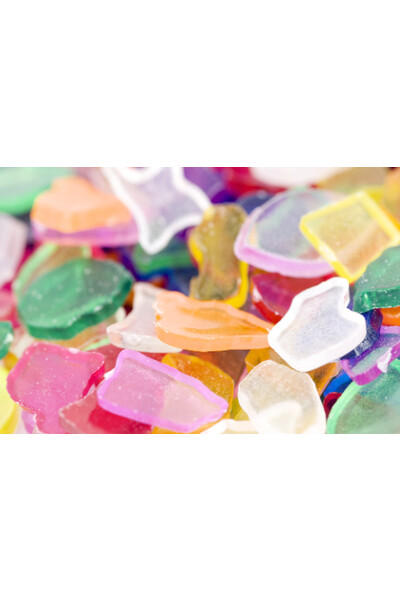 Mosaics Plastic Transparent (250 gm)