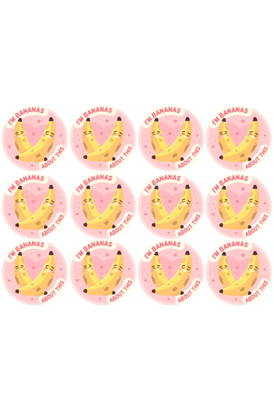 I'm Bananas Reward Stickers