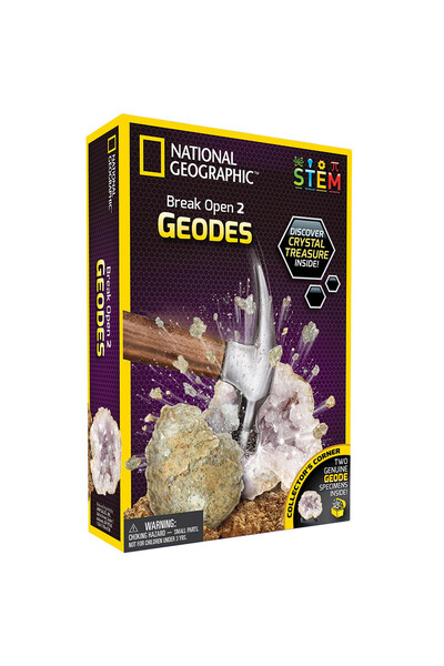 Break Open 2 Real Geodes