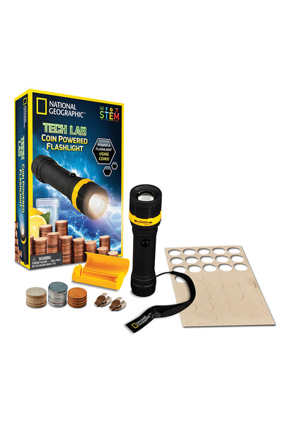 Coin Powered Flashlight