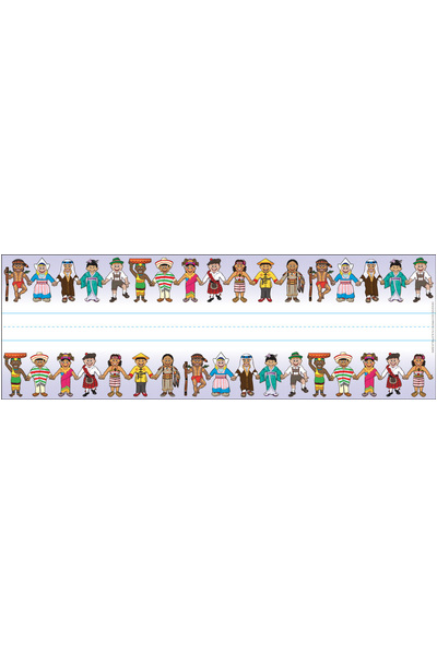 International Costume Restickable Name Plate