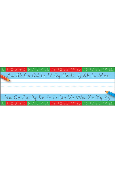 Alphabet Victorian Cursive Font Restickable Name Plate
