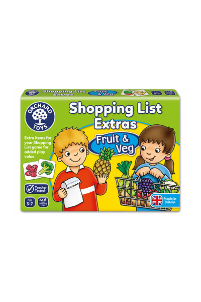 Orchard Toys - Shopping List Extras: Fruit & Veg