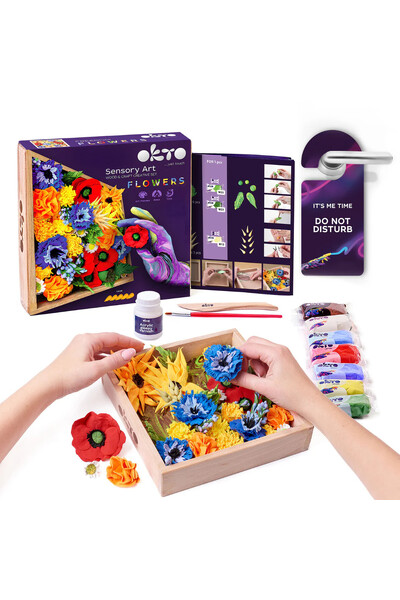 Okto Wood & Craft DIY Flowers: Freedom