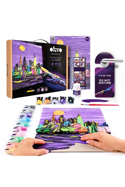 Okto Sensory Art 3D Creative Set: New York Skyline