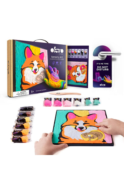 Okto Paint by Numbers with Clay: Fox