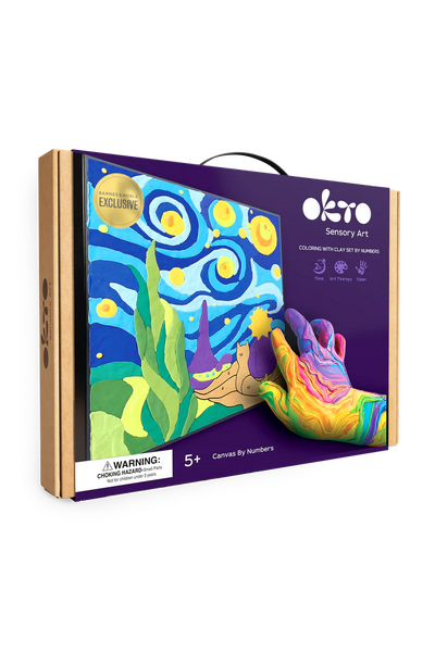Okto Paint by Numbers with Clay: Little Prince Starry Night