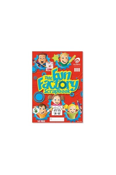 Olympic Scrapbook - Fun Factory 60gsm 335x240mm: 48pg (Single)