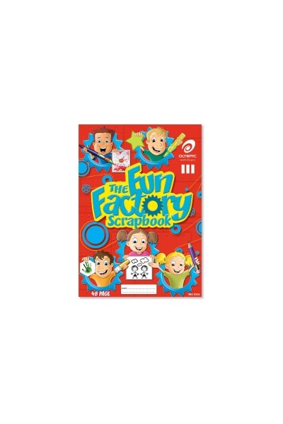 Olympic Scrapbook - Fun Factory 60gsm 335x240mm: 48pg (Pack of 20)