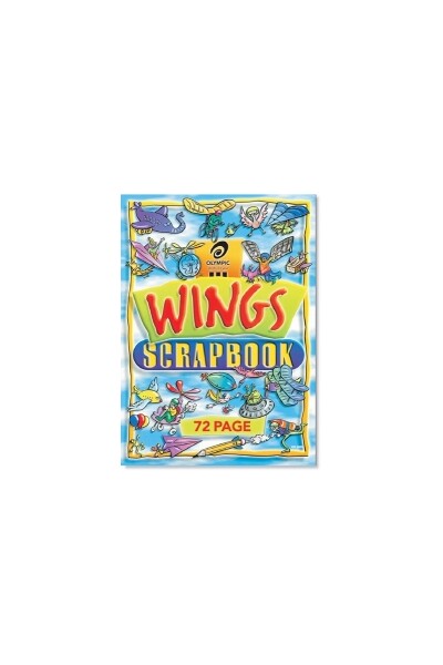 Olympic Scrapbook - Wings 60gsm 335x240mm: 72pg (Pack of 10)