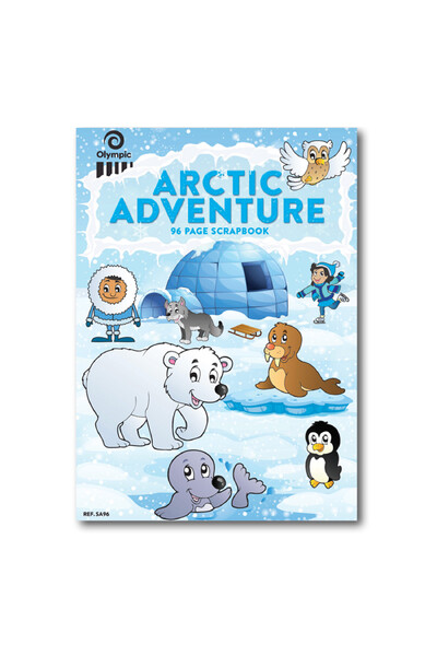 Olympic Scrapbook SA96 Arctic Adventure - 335x240mm: 96 Pages (Pack of 10)