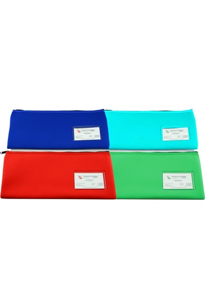 Osmer Pencil Case - Neoprene 1-Zip Jumbo (34x17): Green