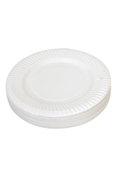 Paper Plate - White: 15cm (Pack of 50)