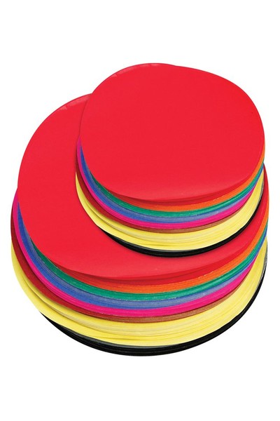 Paper Circles - Assorted (12cm & 18cm): Pack of 500