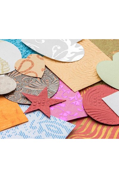 Handmade Collage Shapes (500g)
