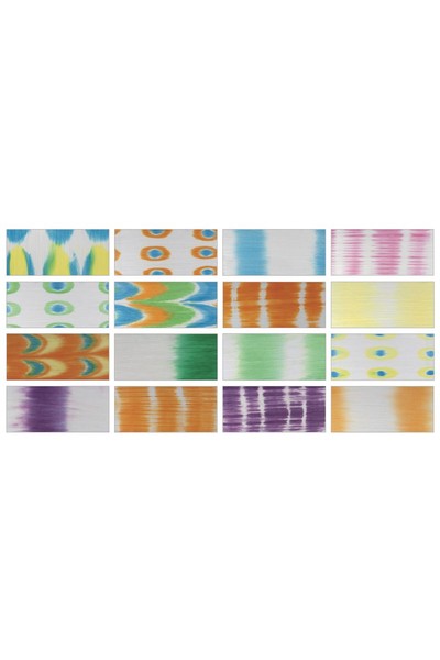 Tie Dyed Crepe Paper - Pack of 16