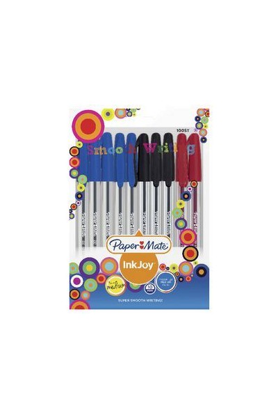 Papermate Inkjoy Ballpoint Pen - 1.0mm Quatro: 4 Colour (Box of 12)