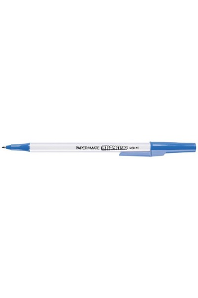 Papermate Pen - Ballpoint Kilometrico: Medium Blue (Single)