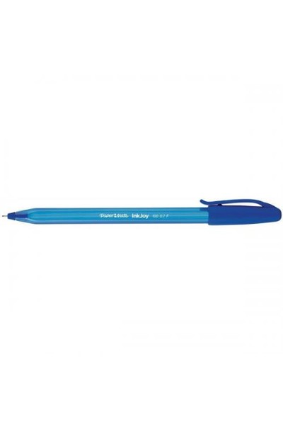 Papermate Inkjoy Pen - 100 (1.00mm): Medium Blue (Box of 50)
