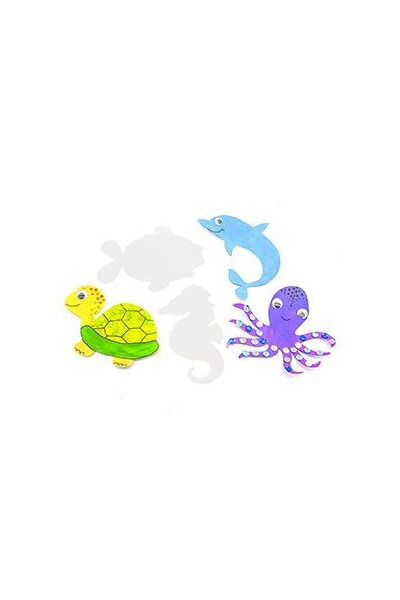 Little Paper Shapes - Sea Life (Pack of 30)
