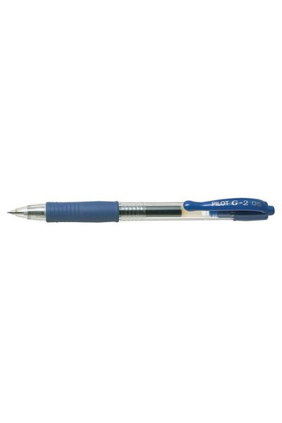 Pilot Pen - Ballpoint Bl-G2-5 Retractable XF: Blue (Box of 12)
