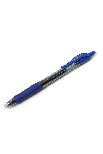 Pilot Pen - Ballpoint Bl-G2-7 Retractable: Fine Blue (Box of 12)