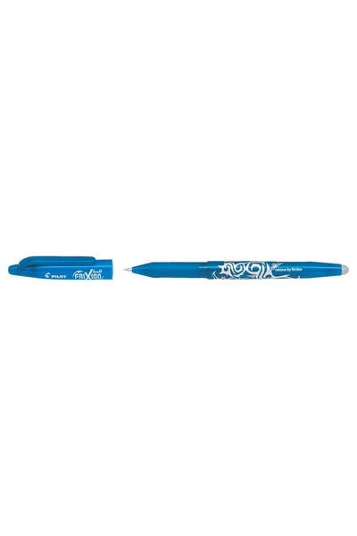 Pilot Pen Rollerball - Frixionball Bl-FR7: Light Blue with Eraser (Box of 12)
