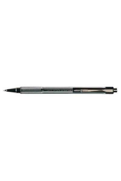Pilot Pen - Ballpoint BP145 Retractable: Medium Black (Single)