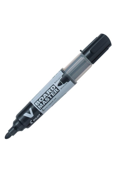Pilot Whiteboard Markers - Begreen Master Medium Bullet: Black (Box of 10)